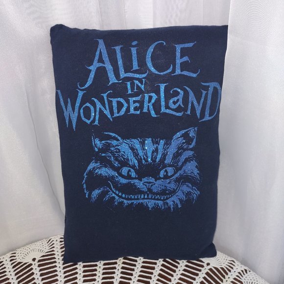 Rag Frog Revival Cheshire cat Throw pillow COVER ONLY size 11"x14" - Picture 1 of 4